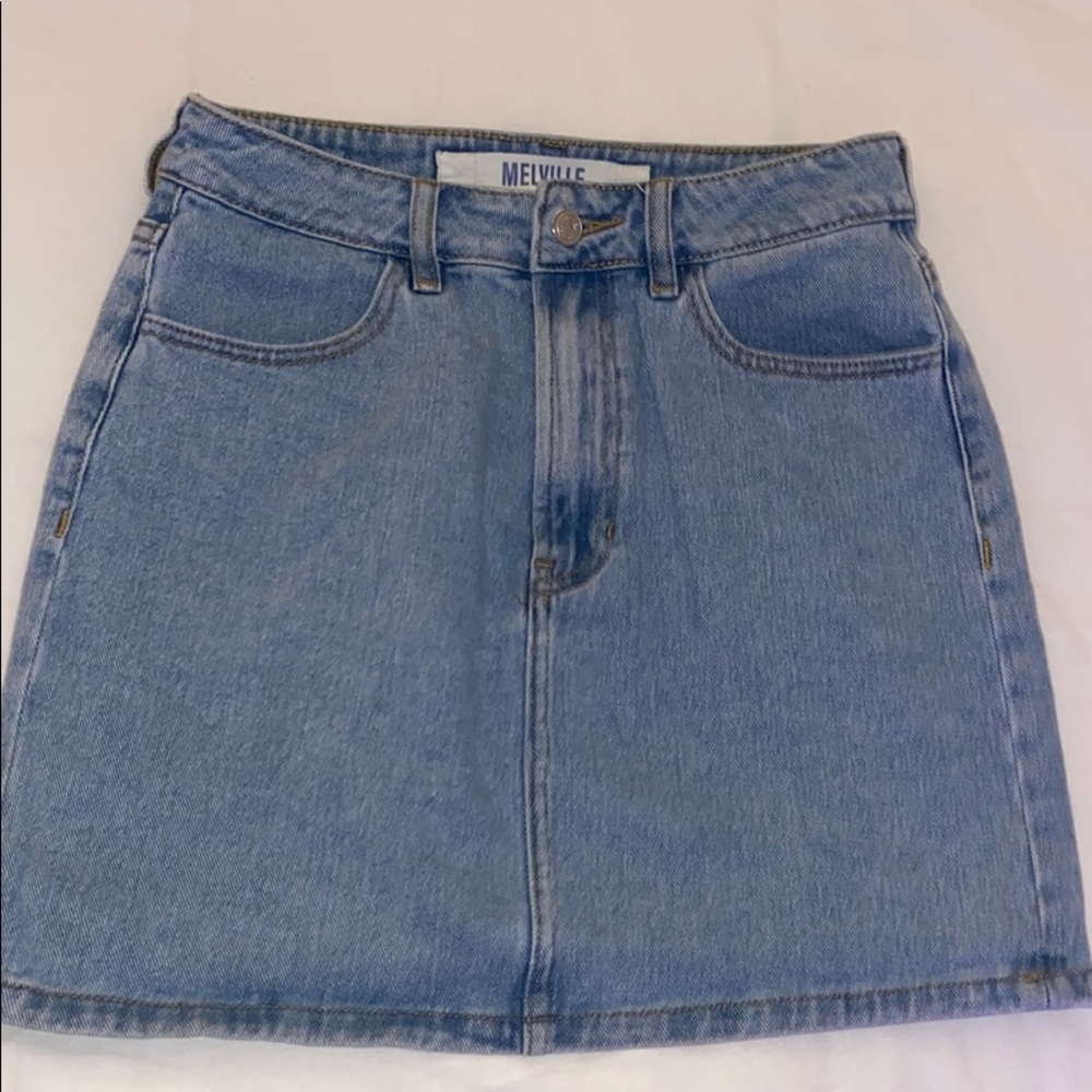 BRANDY MELVILLE JEAN SKIRT